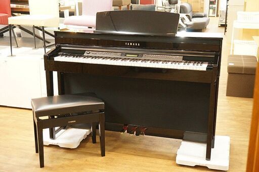 (Y)北大前! 札幌 引取 YAMAHA ヤマハ Clavinova クラビノーバ 電子ピアノ CLP-480PE 黒鏡面艶出し仕上げ 2013年製 88鍵 鍵盤楽器 札幌市内近郊限定 2044909