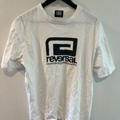 リバーサル Ｔシャツ　白－①