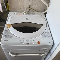 無料 TOSHIBA 5kg 洗濯機