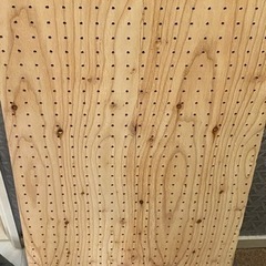 DIY 木材　穴あきボード