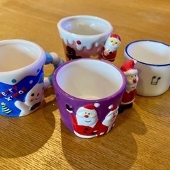 ミニマグカップ　コップ　４個セット　子供用　誕生日　クリスマス