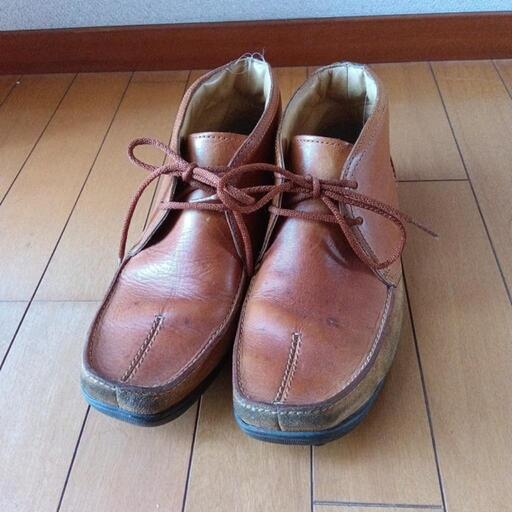 Clarks　レザーブーツ