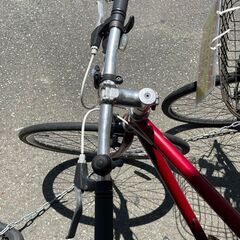700Cクロスバイク/赤