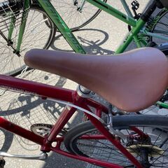 700Cクロスバイク/赤