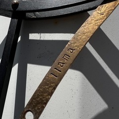 ガレージブランド llama（ラマ）ランタンハンガー  真鍮 