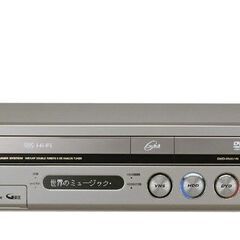 【シャープ・ジャンク品】HDD・DVD・ビデオ一体型レコーダー：...