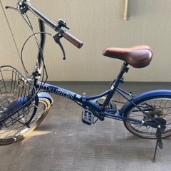 自転車 折りたたみ自転車(6月整備済み)