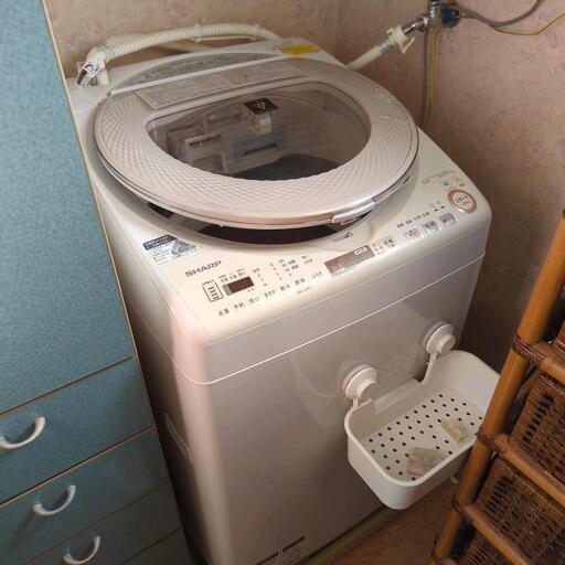 SHARP　洗濯機　es-tx9a　2017年製　動作品