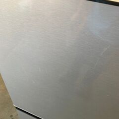 【AQUA】 アクア 2ドア 冷凍冷蔵庫 容量126L 冷凍室46L 冷蔵庫80L AQR-J13M (S) 2022年製 S0034