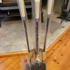 【新品未使用】Duchwest 薪ストーブ　ツールセット セラミックハンドル仕上げ ダッチウエスト