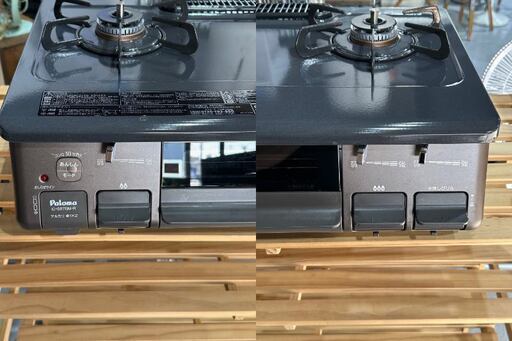 Paloma パロマ】ガステーブル IC-S87BM-1R LPガス 2021年 ブラウン