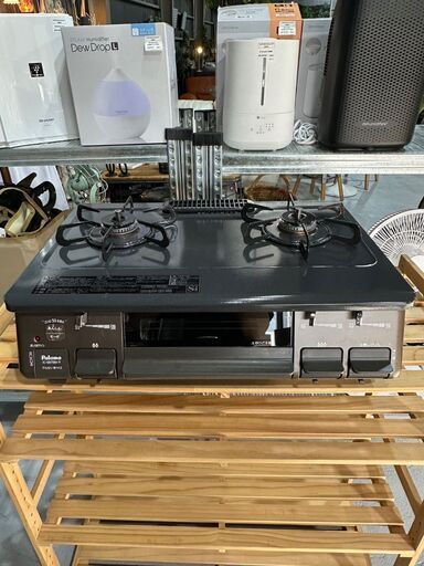 Paloma パロマ】ガステーブル IC-S87BM-1R LPガス 2021年 ブラウン