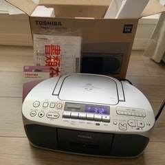 TOSHIBA 東芝 TY-CDX7 SD/CD ラジオカセット...