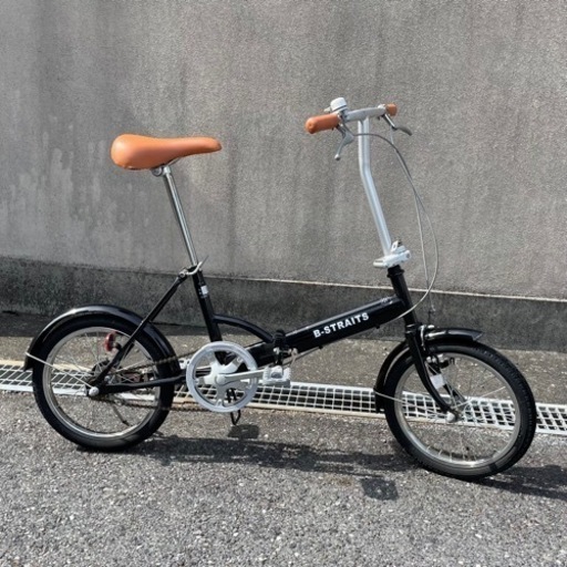 【お譲り先決定】オシャレ折りたたみ自転車16インチ変速なし