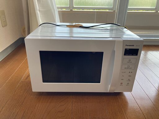 【2023年製 Panasonic】電子レンジ　NE-FL1A-W