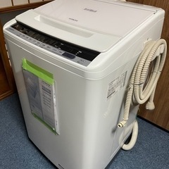 【2019年製】HITACHI全自動縦型洗濯機/BEAT WASH/8.0kg
