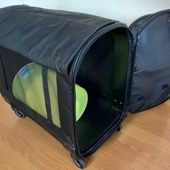 ☆ｷｬｽﾀｰ付 ﾍﾟｯﾄ用ｷｬﾘｰ newL「美品」