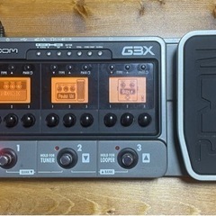 ZOOM G3X エレキギター　マルチエフェクター