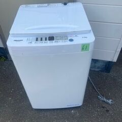 NO61❗️ 福岡市内配送設置無料 ハイセンス 4．5kg 全自動洗濯機 