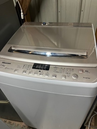 HISENSE7.5kg洗濯機