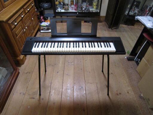 YAMAHA 電子ピアノ　NP-12WH 動作品　付属品多数　2021年製