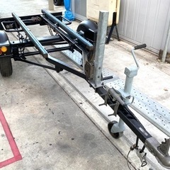 ボートトレーラー書類付き車検無し整備済
