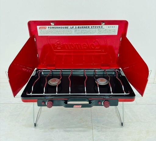 コールマン パワーハウス  LP  ツーバーナー  ストーブ  Ⅱ  コンロ