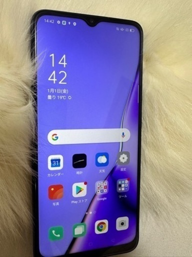 OPPO A5 2020 ブルー　64GB 中古　美品　SIMフリー　バッテリー　良好\n