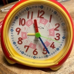くもんスタディ目覚まし時計　知育玩具　家具 時計 掛け時計
