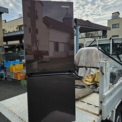 冷蔵庫　Hisense　ハイセンス　HR-G1501　２枚ドア　...