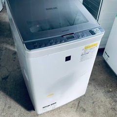  EJ214番✨SHARP✨電気洗濯乾燥機 ✨ES-PX8B-S
