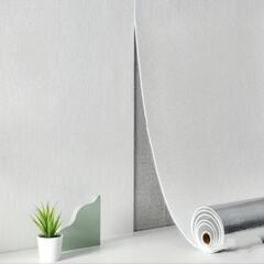 プレミアム防水＆耐湿性3Dリネン壁紙 - 簡単貼り付け＆剥がし壁紙