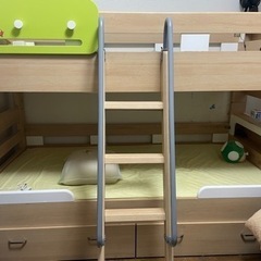 【商談中】ファニチャードーム2段ベッド解体して持っていける方
