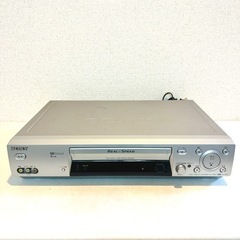 VHS SONY ビデオプレイヤー　ビデオテープ SLV-NR3...