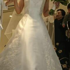 ウエディングドレス　２ウェイ