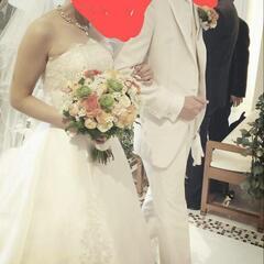 ウエディングドレス　２ウェイ