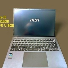 ノートパソコン msi Prestige-13Evo-A12M