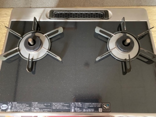 Rinnai グリル付ガステーブル RTS65AWK1R-AL 中古 - ガステーブル