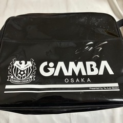 ガンバ大阪　非売品　エナメルバッグ