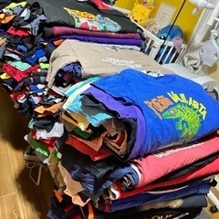 古着　Ｔシャツ　ハーフベール　まとめ売り アメリカ輸入古着　検品済　ゴミ無し　S〜XL　サイズミックス