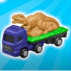 ハッピーセット　トミカ　恐竜搬送車