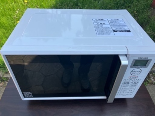 美品　TOSHIBA 東芝 オーブン電子レンジ  ER-T16（W）21年製