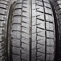 BS BRIDGESTONE ICEPARTNER2 215/60R16 16インチ スタッドレス 4本 21年製 バリ溝 エスティマ クラウンロイヤル等　(KTM037)