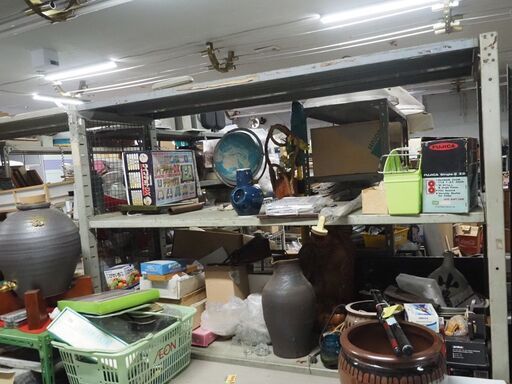 重量鉄骨棚、3連結、183x60x190、x3、倉庫整理に