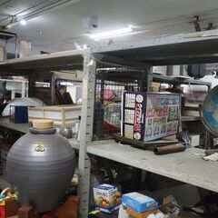 重量鉄骨棚、3連結、183x60x190、x3、倉庫整理に