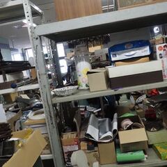 重量鉄骨棚、3連結、183x60x190、x3、倉庫整理に