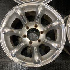 CITYHAWK シティーホーク 社外ホイール 16インチ 4本 8J6HPCD139.7-10 希少 クロカン　(VHL347)