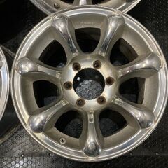 CITYHAWK シティーホーク 社外ホイール 16インチ 4本 8J6HPCD139.7-10 希少 クロカン　(VHL347)