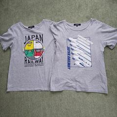 新幹線柄TシャツSサイズ2枚