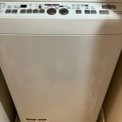 SHARP 縦型洗濯機　ES-TG60L-P